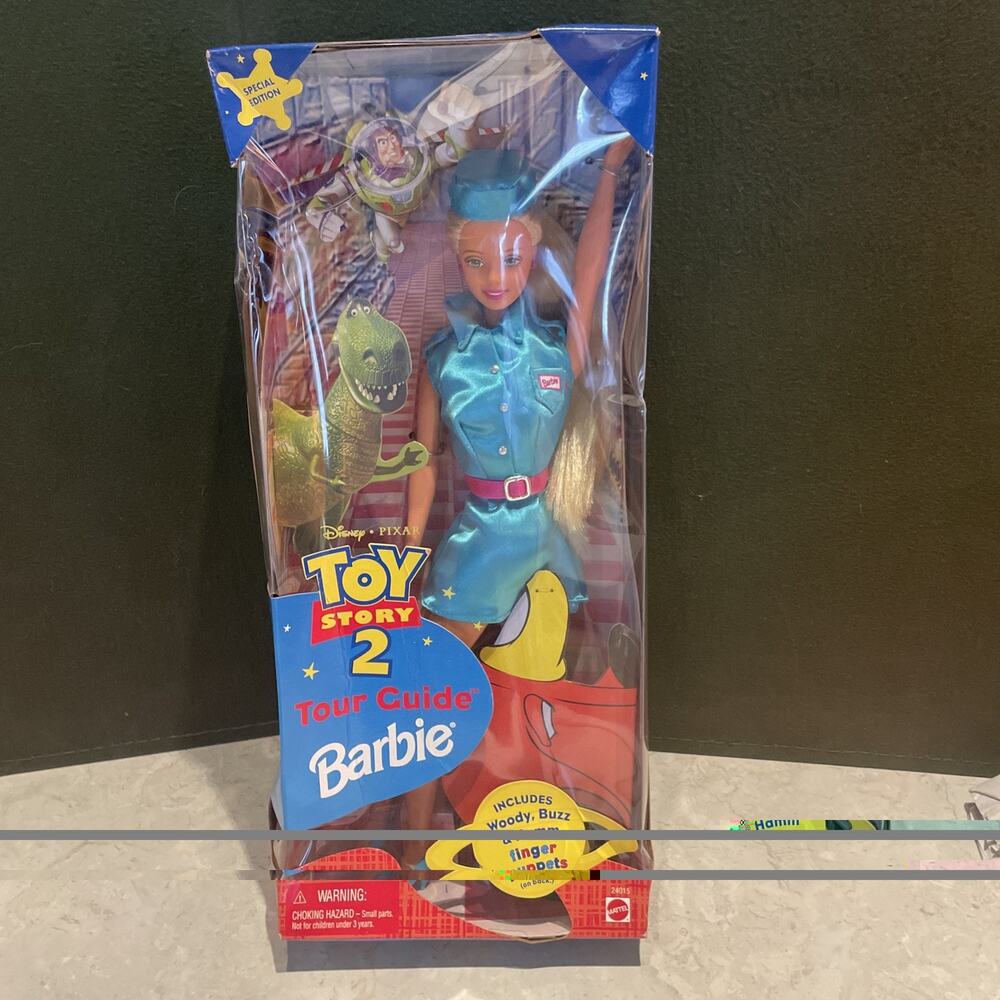 Vtg 1999 Barbie Toy Story 2 Tour Guide Barbie Special Edition Doll Unopened Box